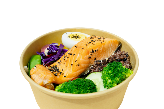 Salmon Salad Rice À La Carte